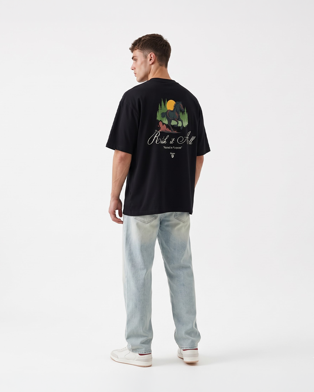 Black Gallop T-Shirt-10