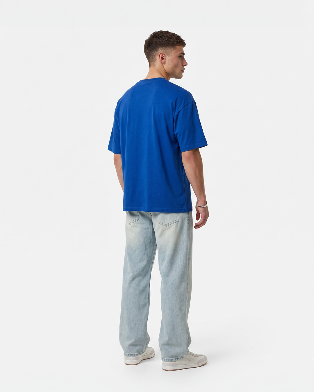 Royal Blue Essential T-Shirt-6