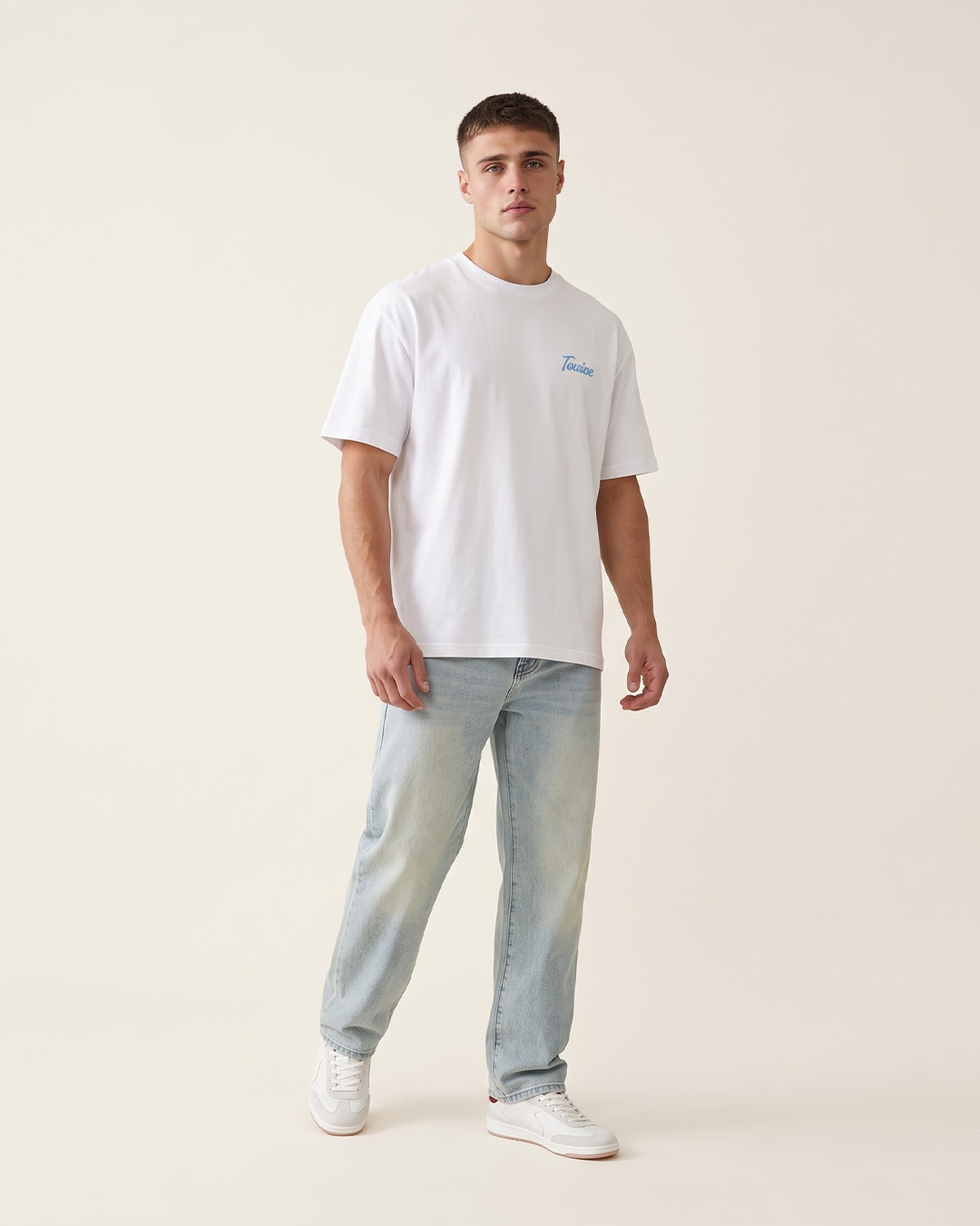 White Cipher T-Shirt-6