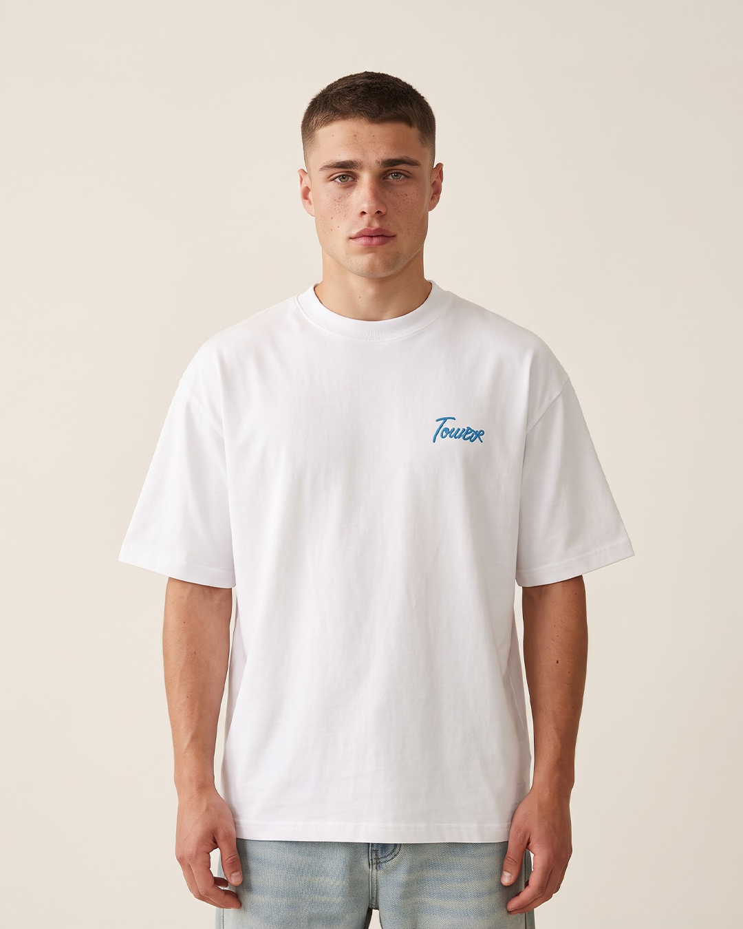 White Cipher T-Shirt-4