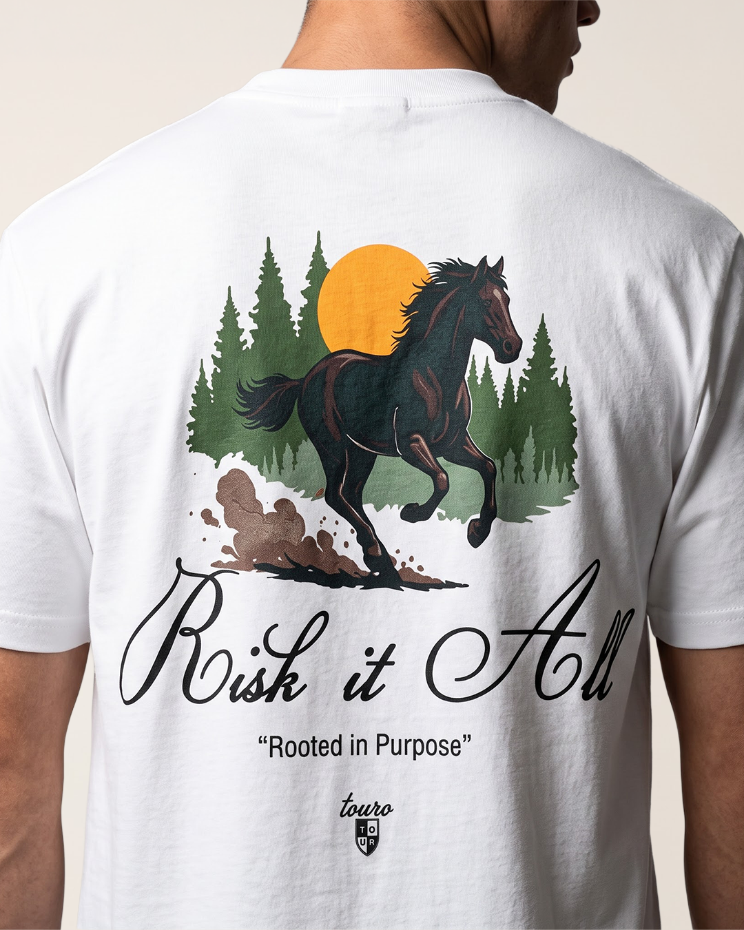 White Gallop T-Shirt-11