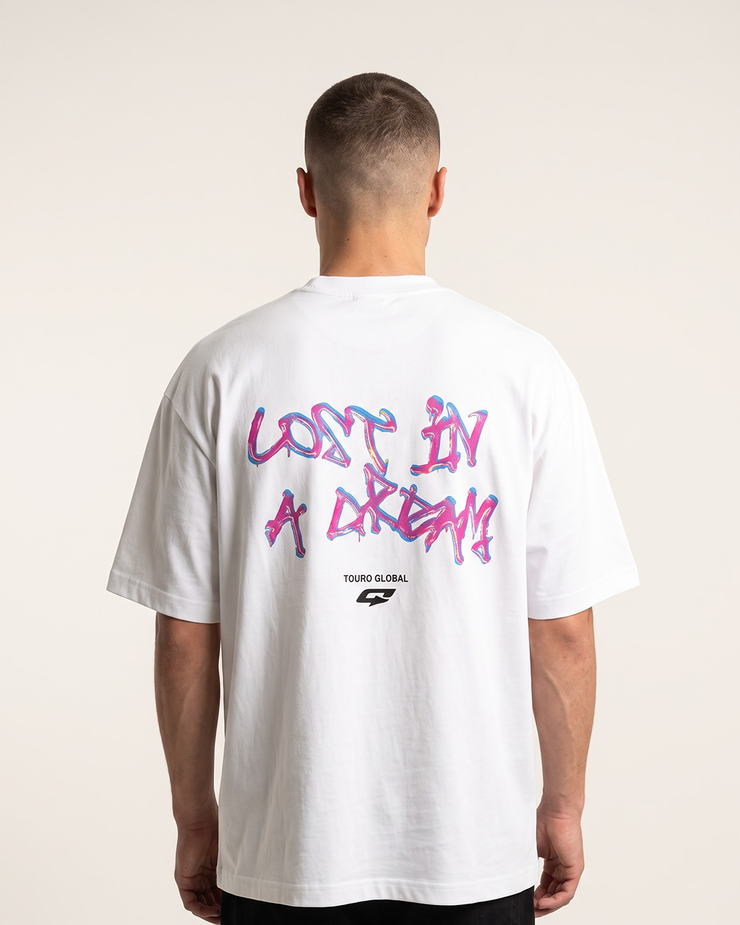 White Graffiti T-Shirt-6