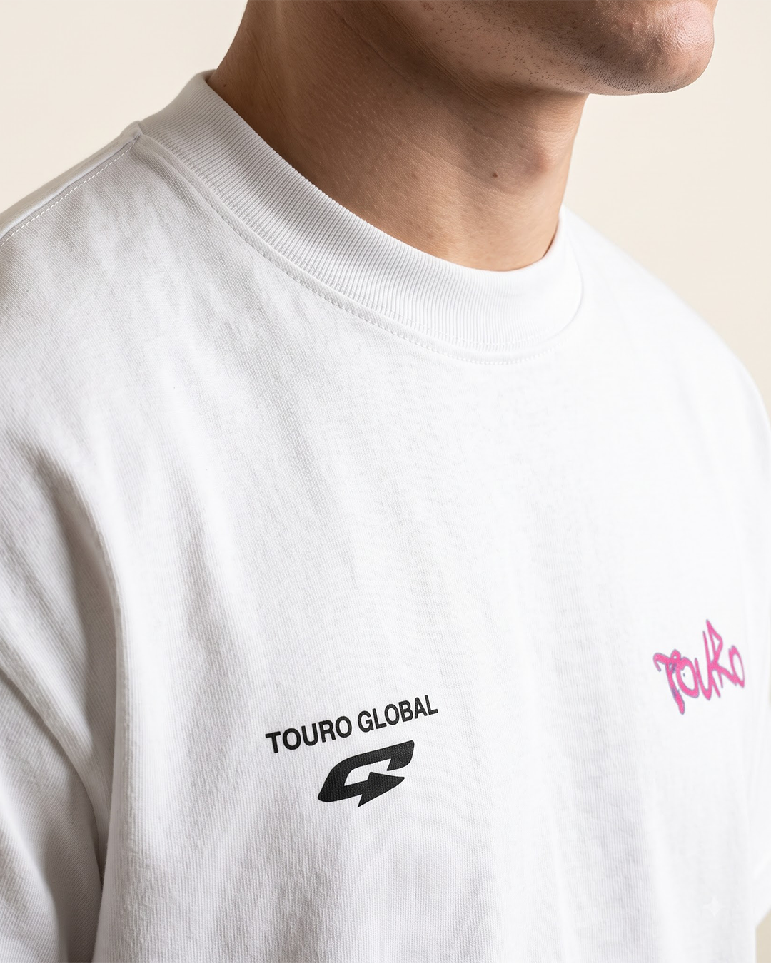 White Graffiti T-Shirt-5