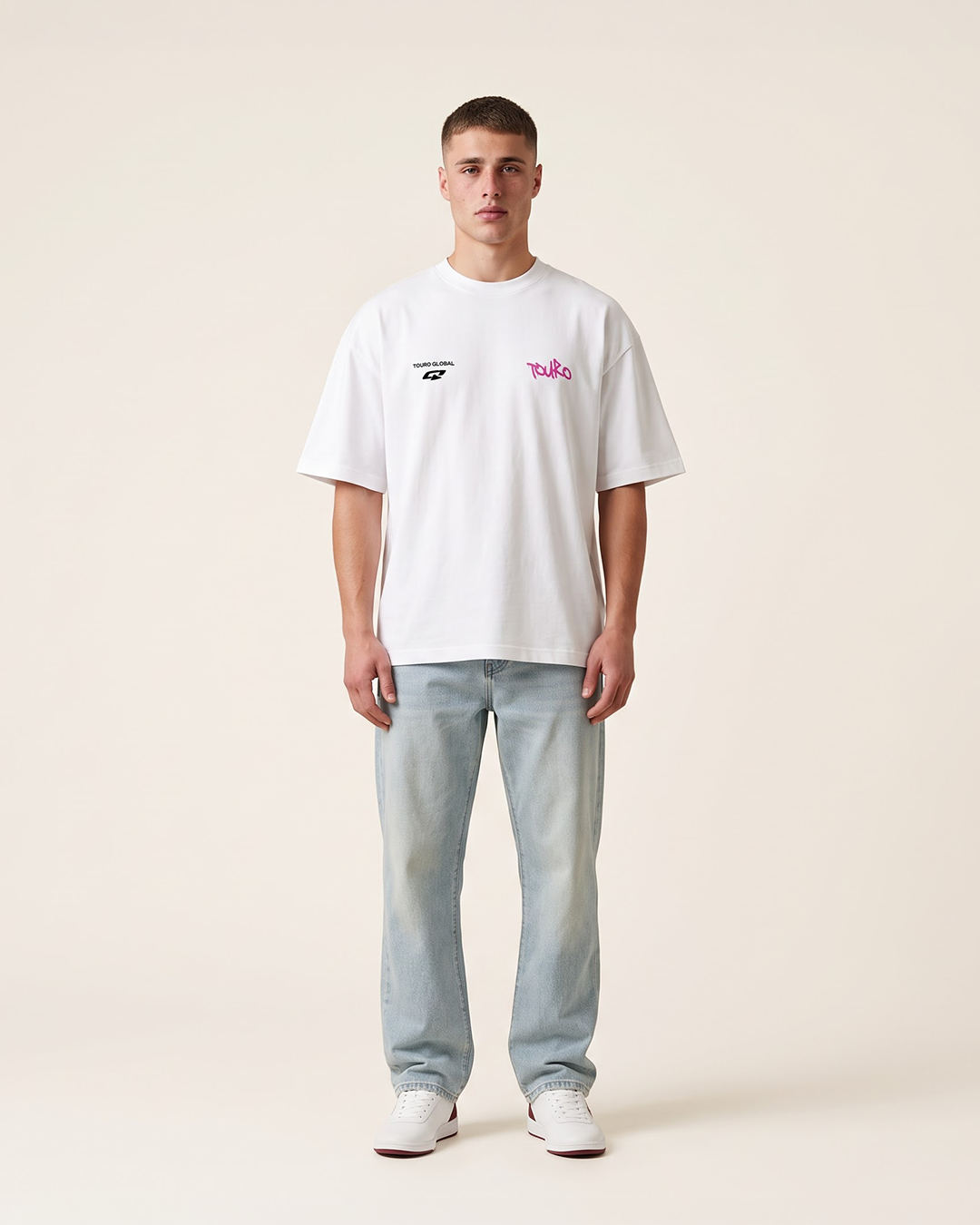 White Graffiti T-Shirt-7