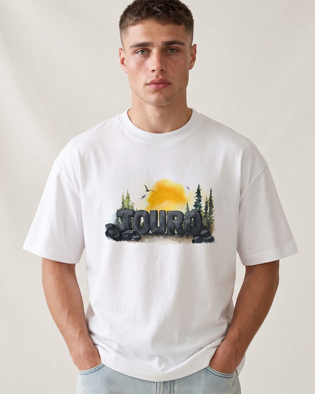 White Terrain T-Shirt-7