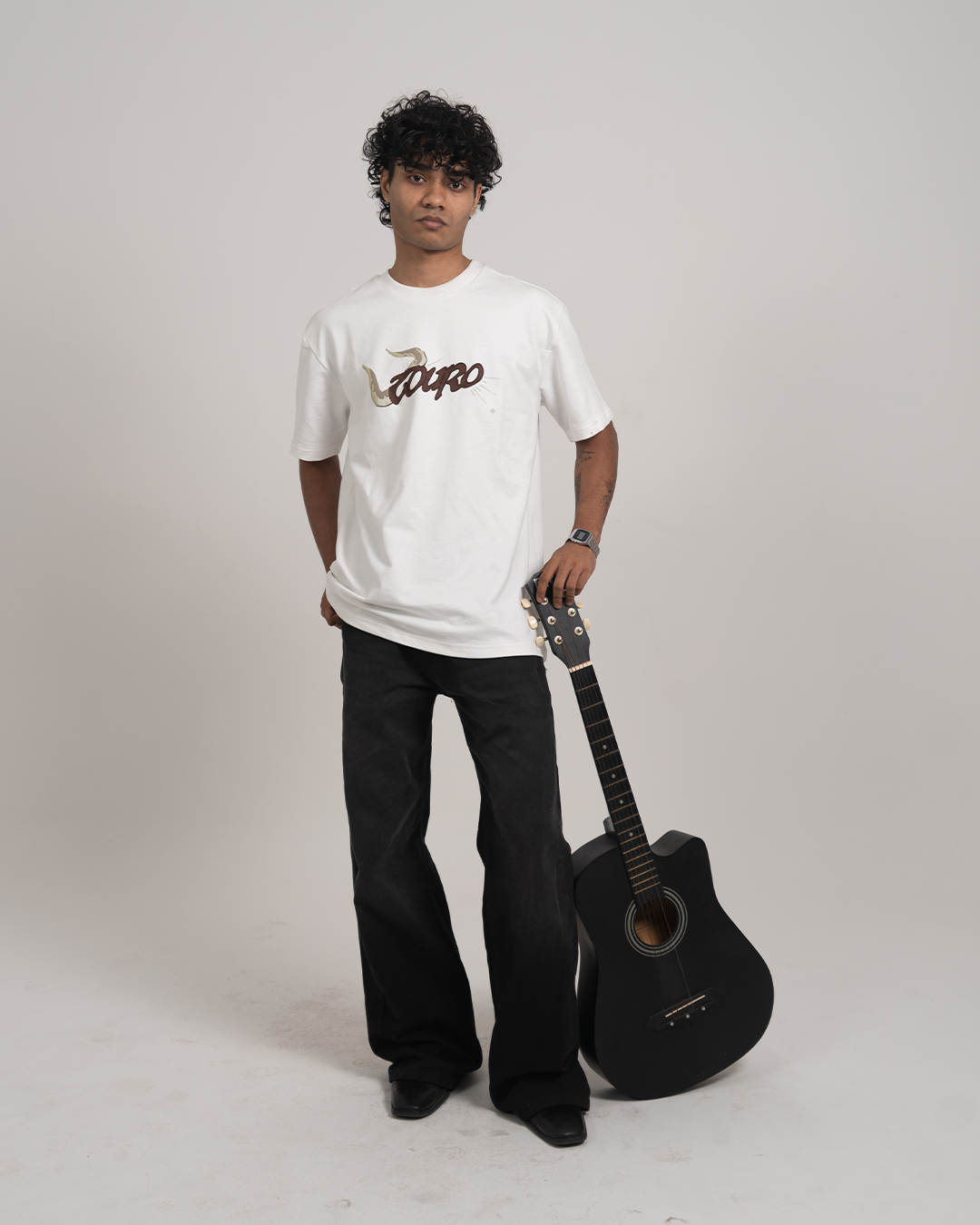 White Taurus T-Shirt-3