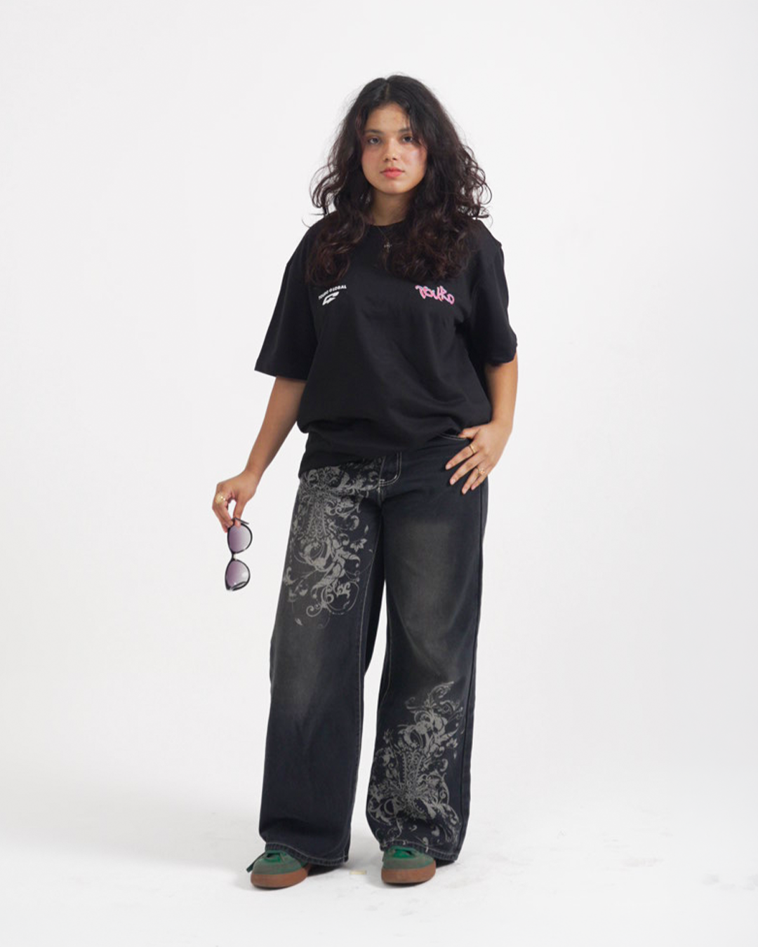 Black Graffiti T-Shirt-9