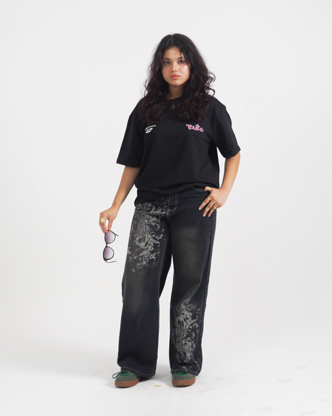 Black Graffiti T-Shirt-3