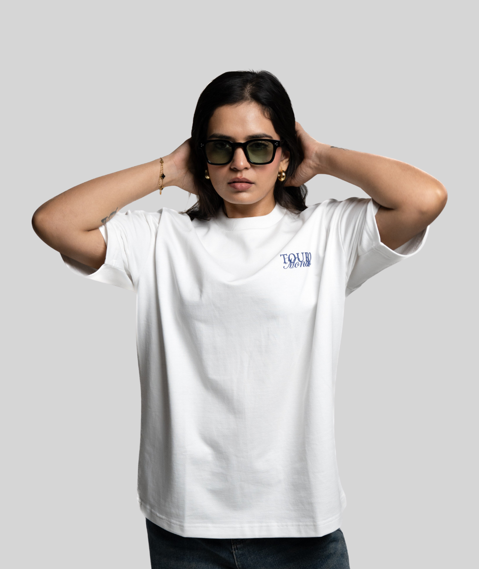 White Monaco Riviera Tee-4
