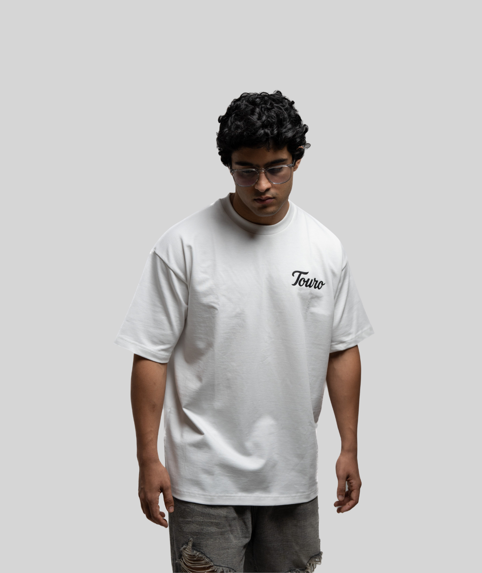 White Signature Tee-4