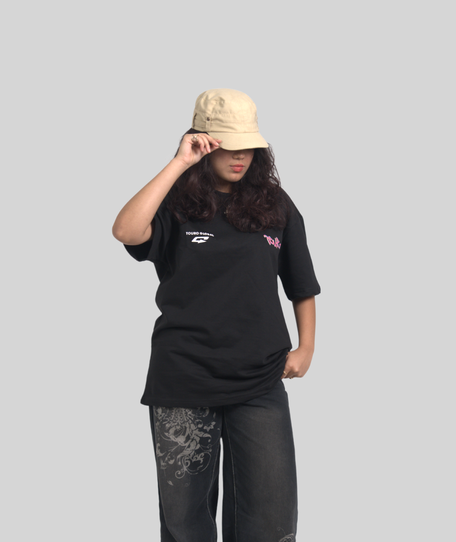 Black Graffiti T-Shirt-4