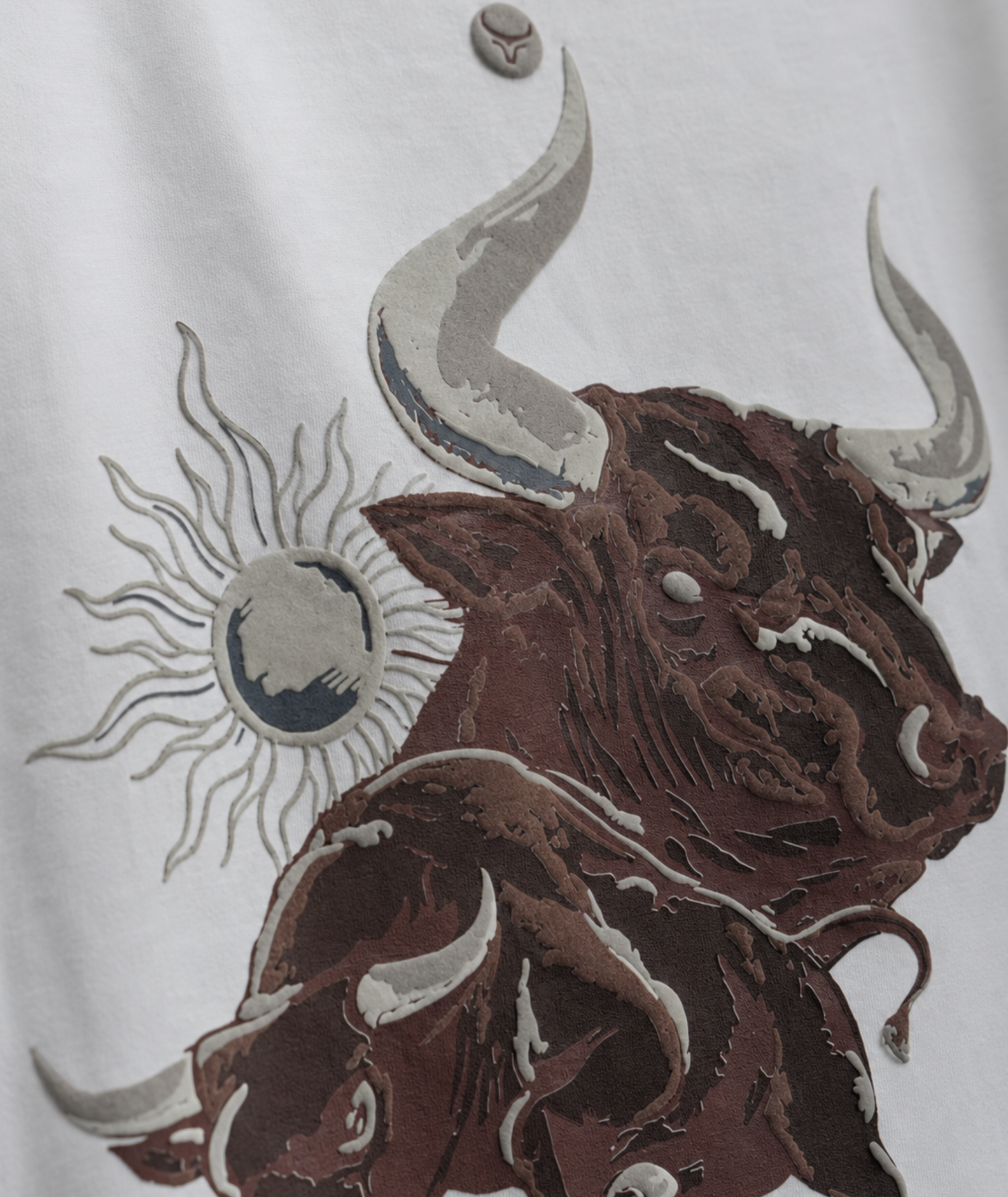 White Taurus T-Shirt-3