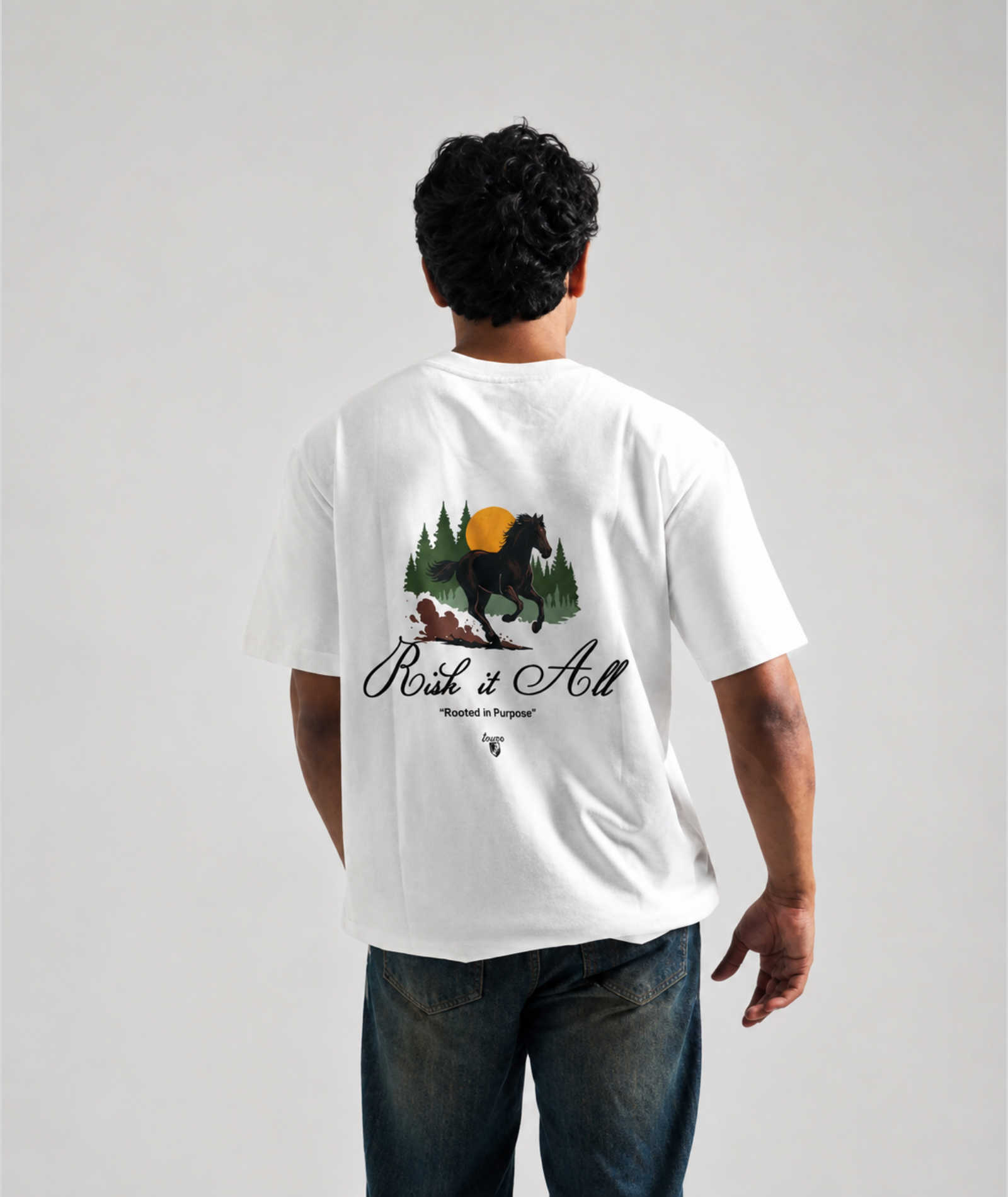 White Gallop T-Shirt