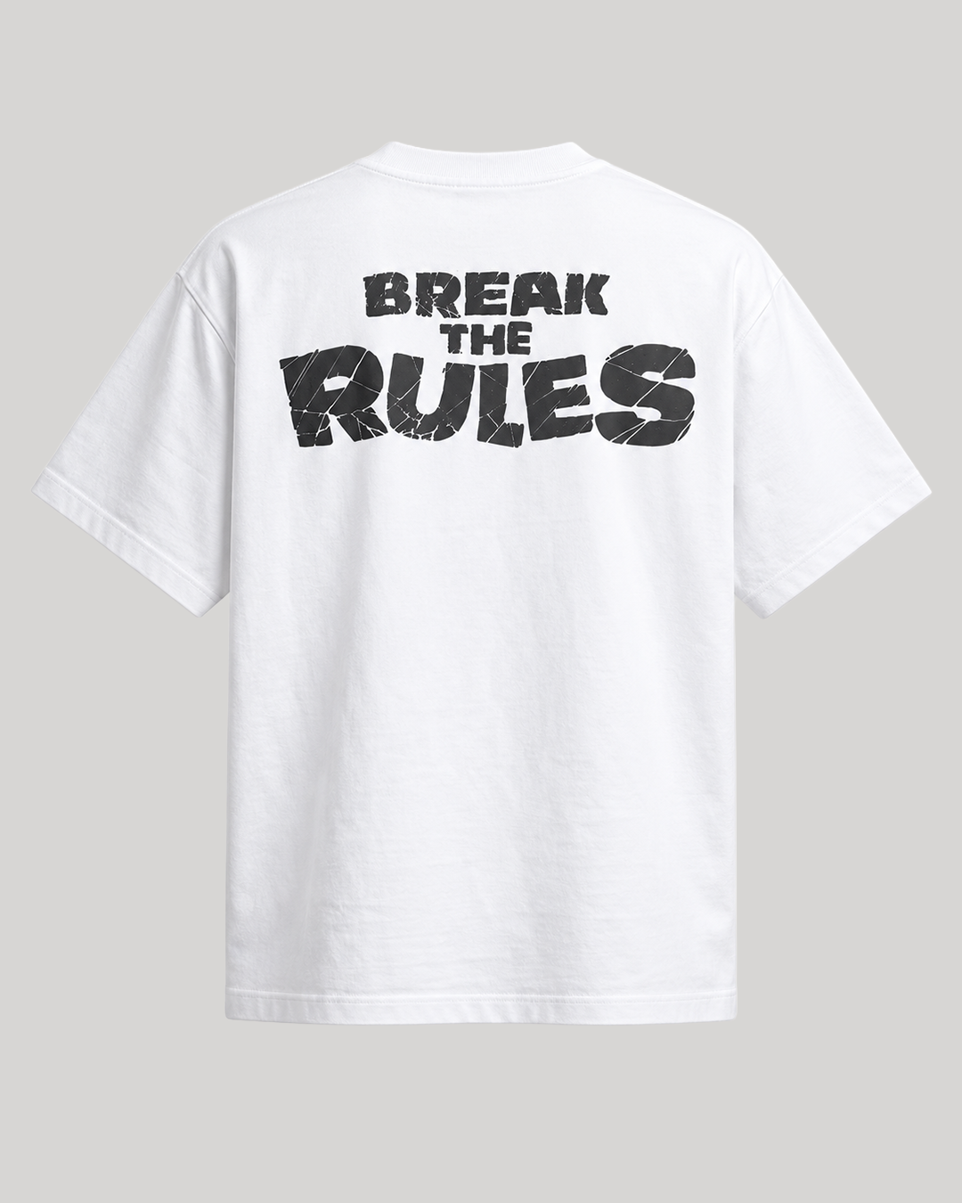 White Rulebreaker Tee