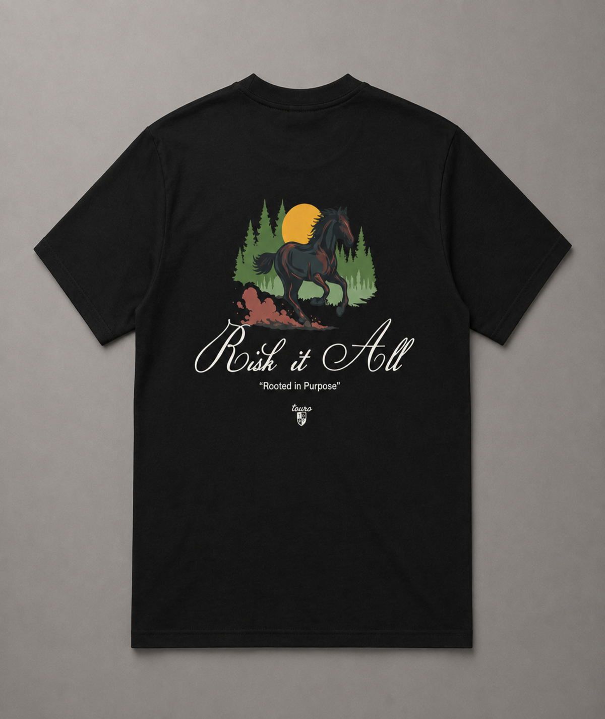 Black Gallop T-Shirt-4