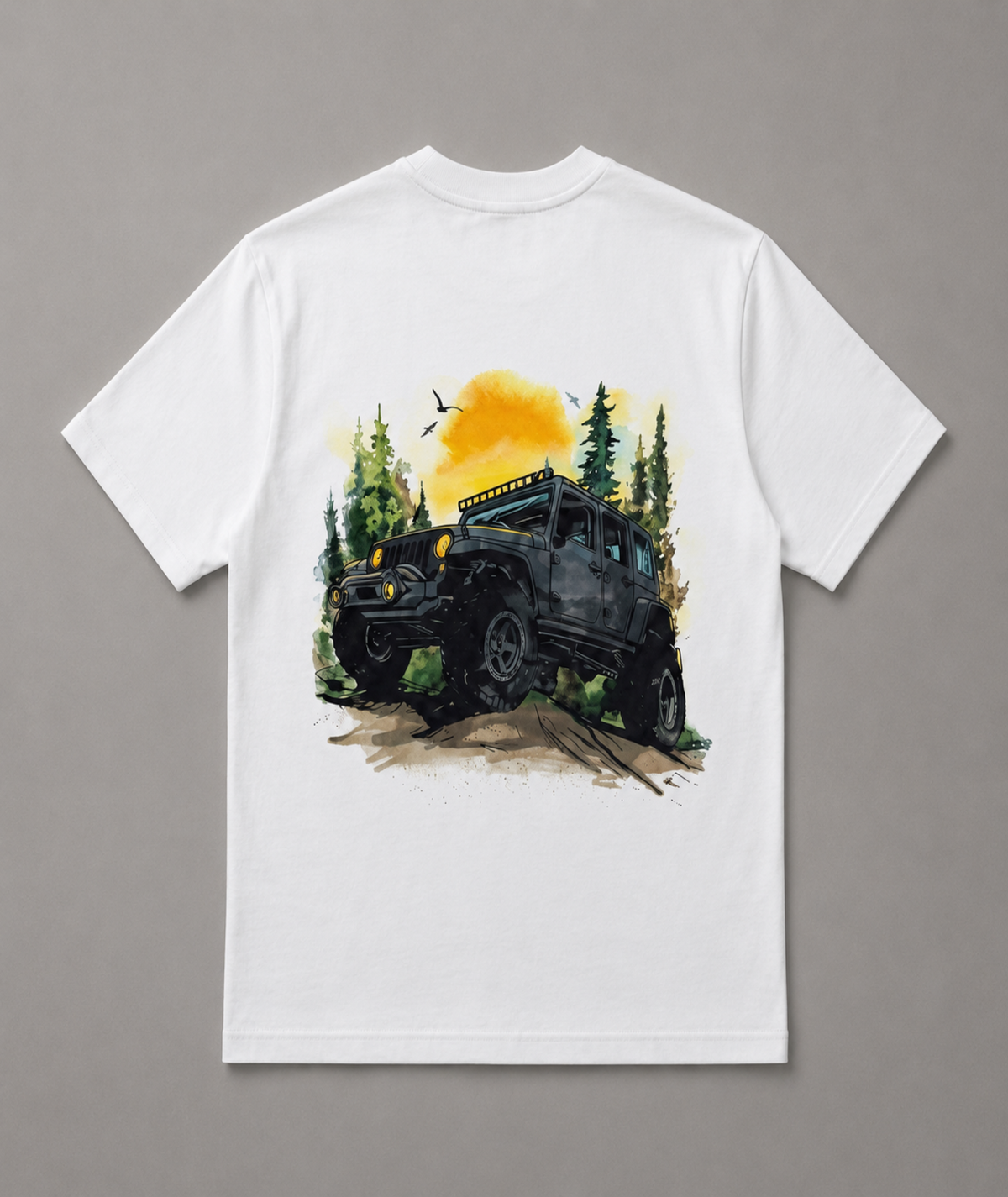White Terrain T-Shirt-3