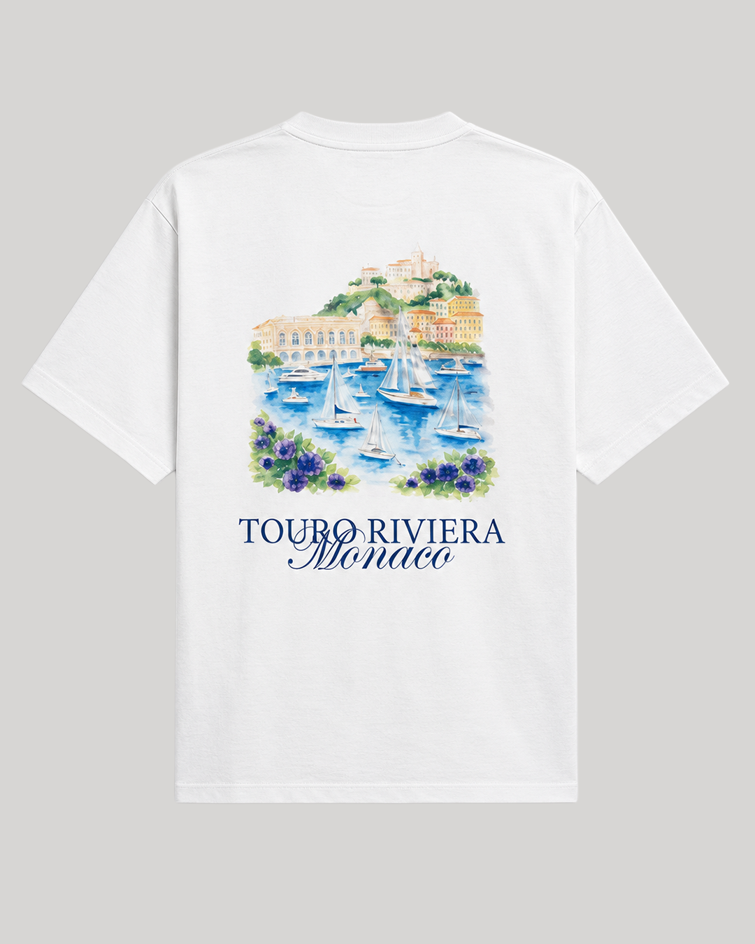 White Monaco Riviera Tee