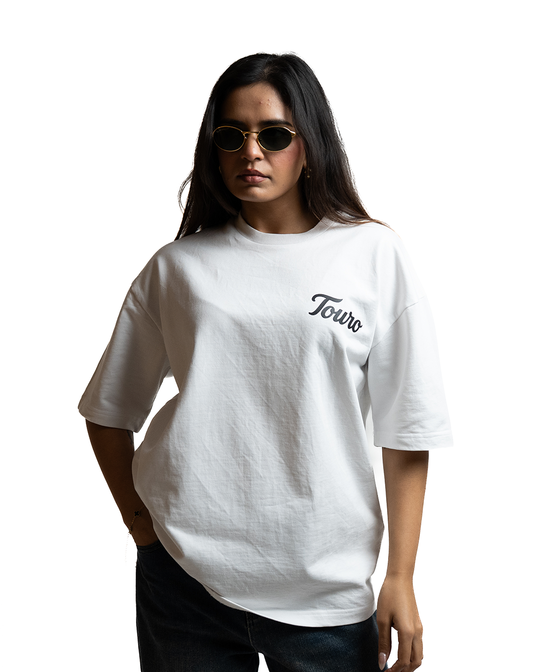 White Signature Tee-7