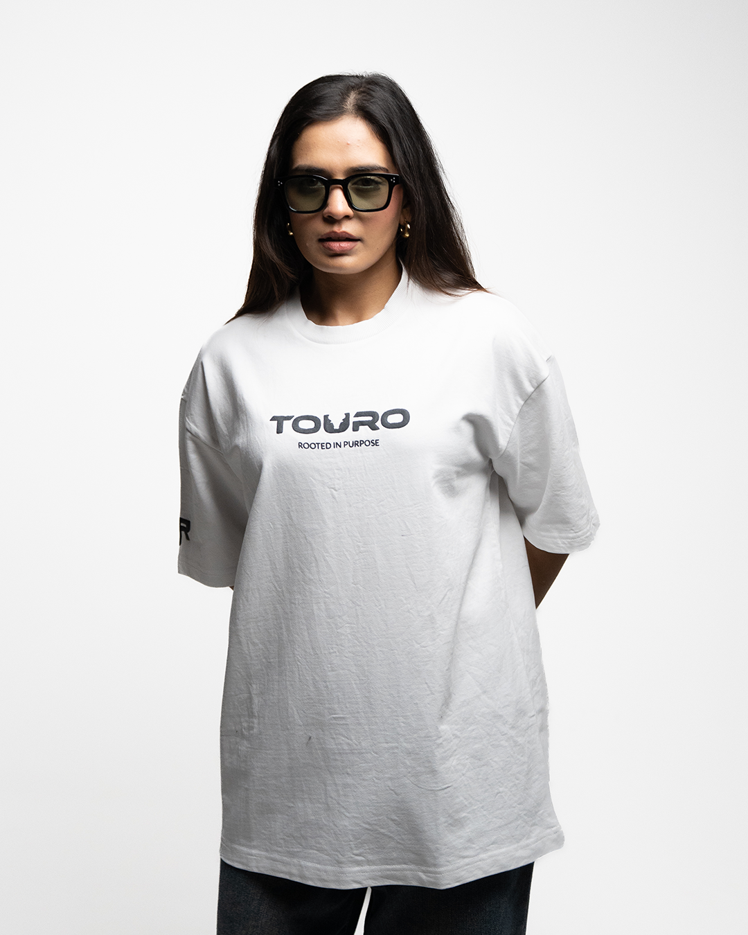 White Rulebreaker Tee-7