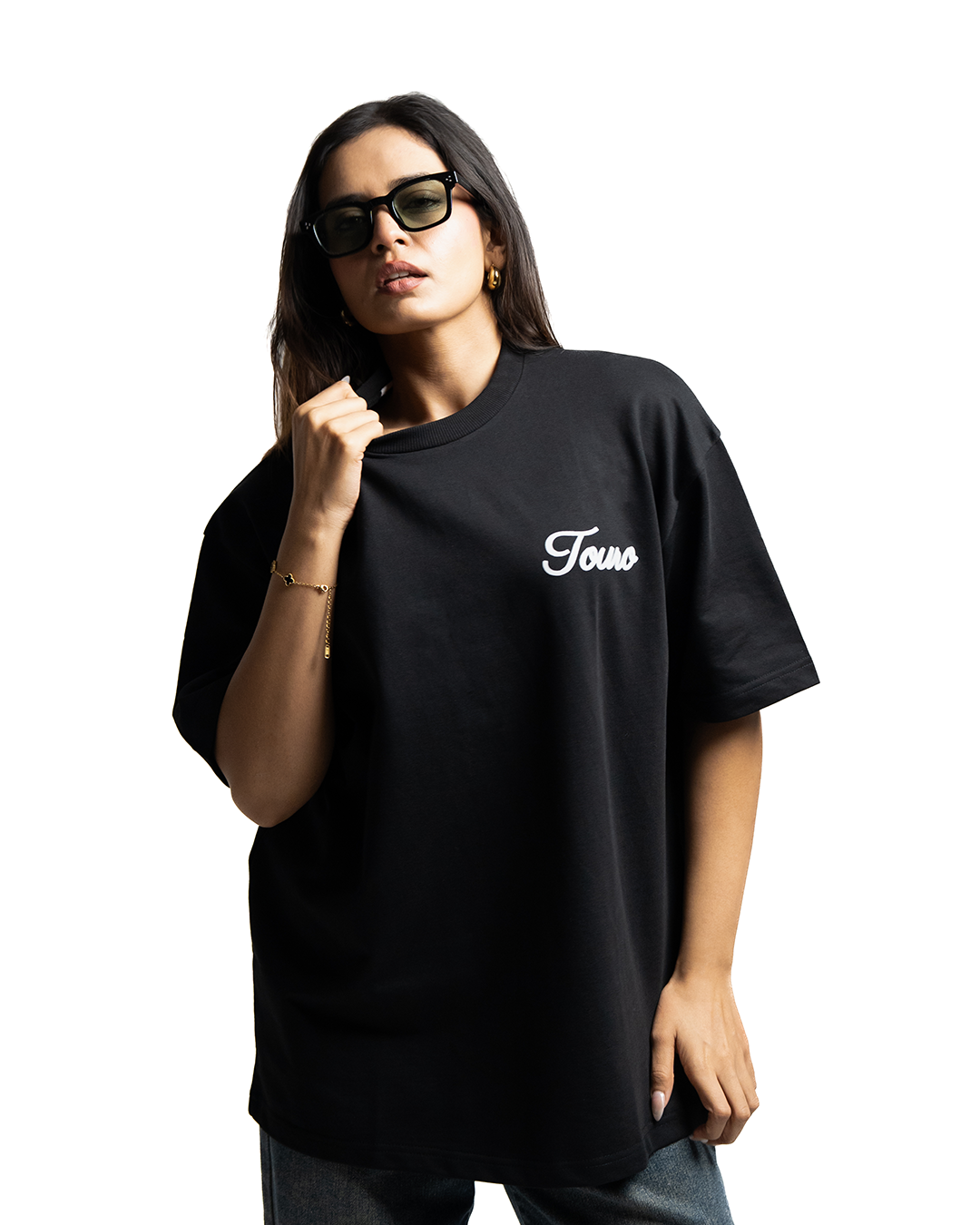 Black Skyline Tee-8