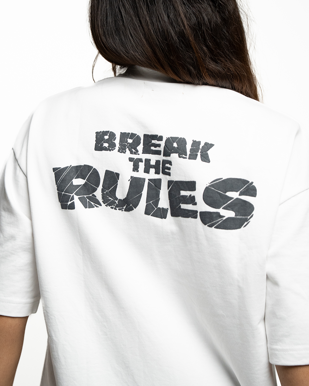 White Rulebreaker Tee-3
