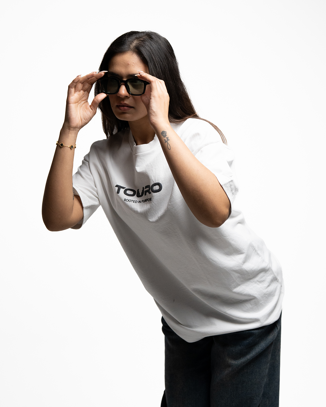 White Rulebreaker Tee-8