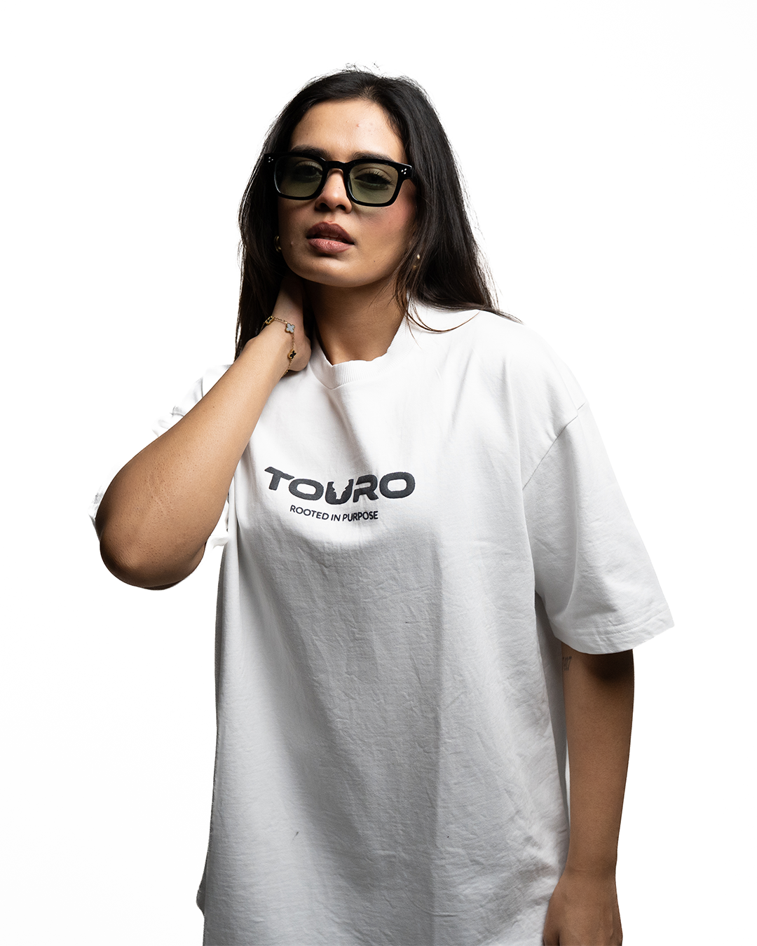 White Rulebreaker Tee-4