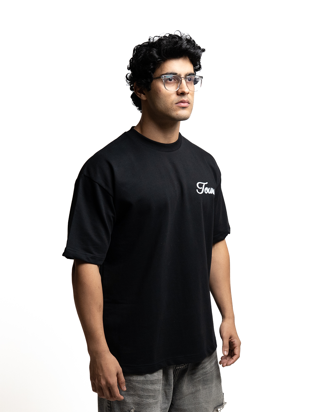 Black Skyline Tee-5