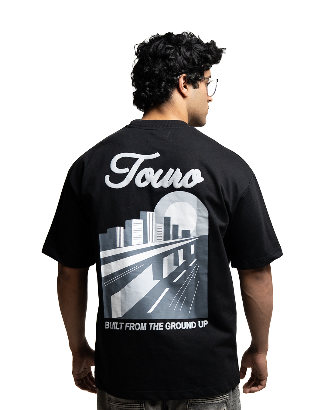 Black Skyline Tee-4