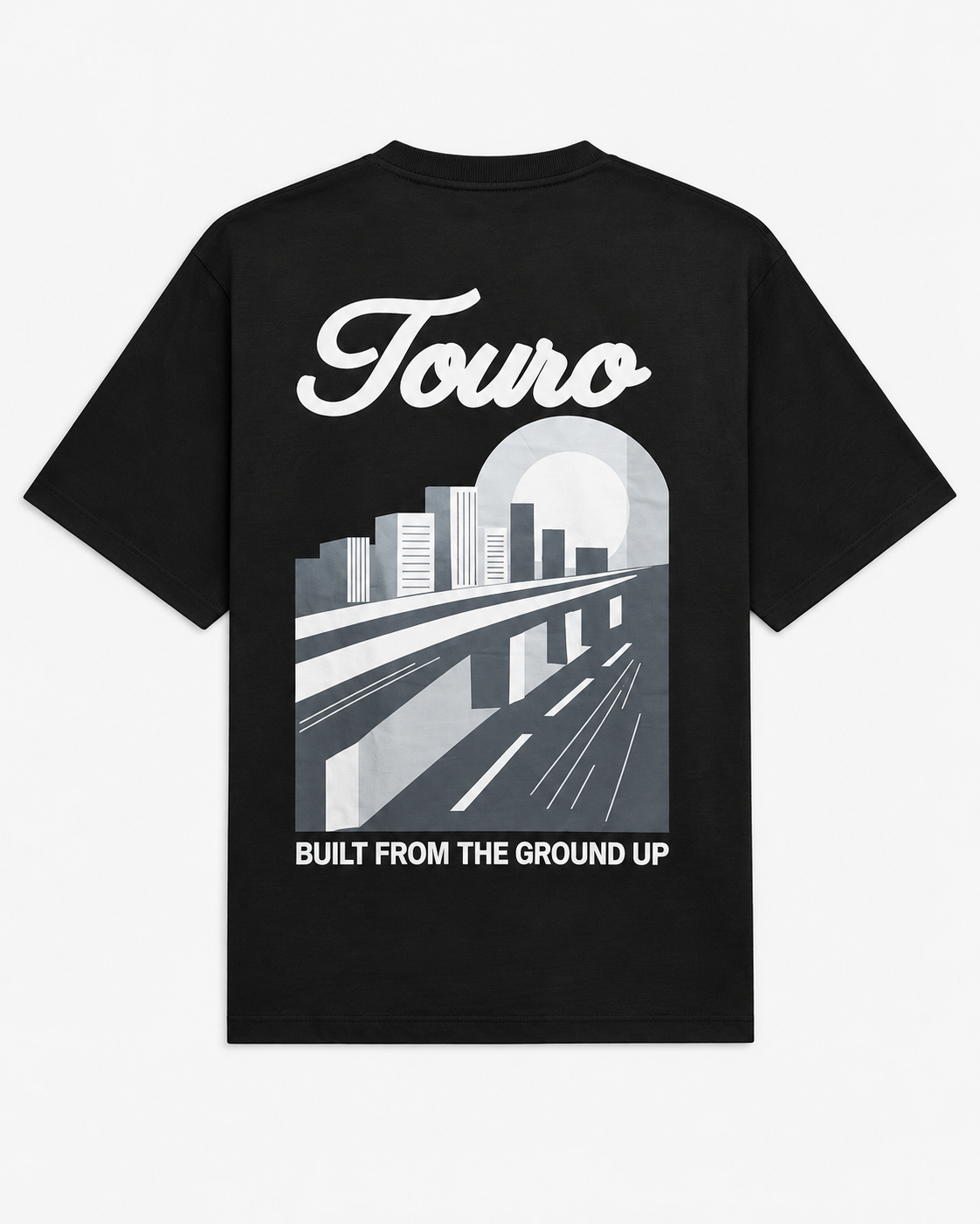 Black Skyline Tee