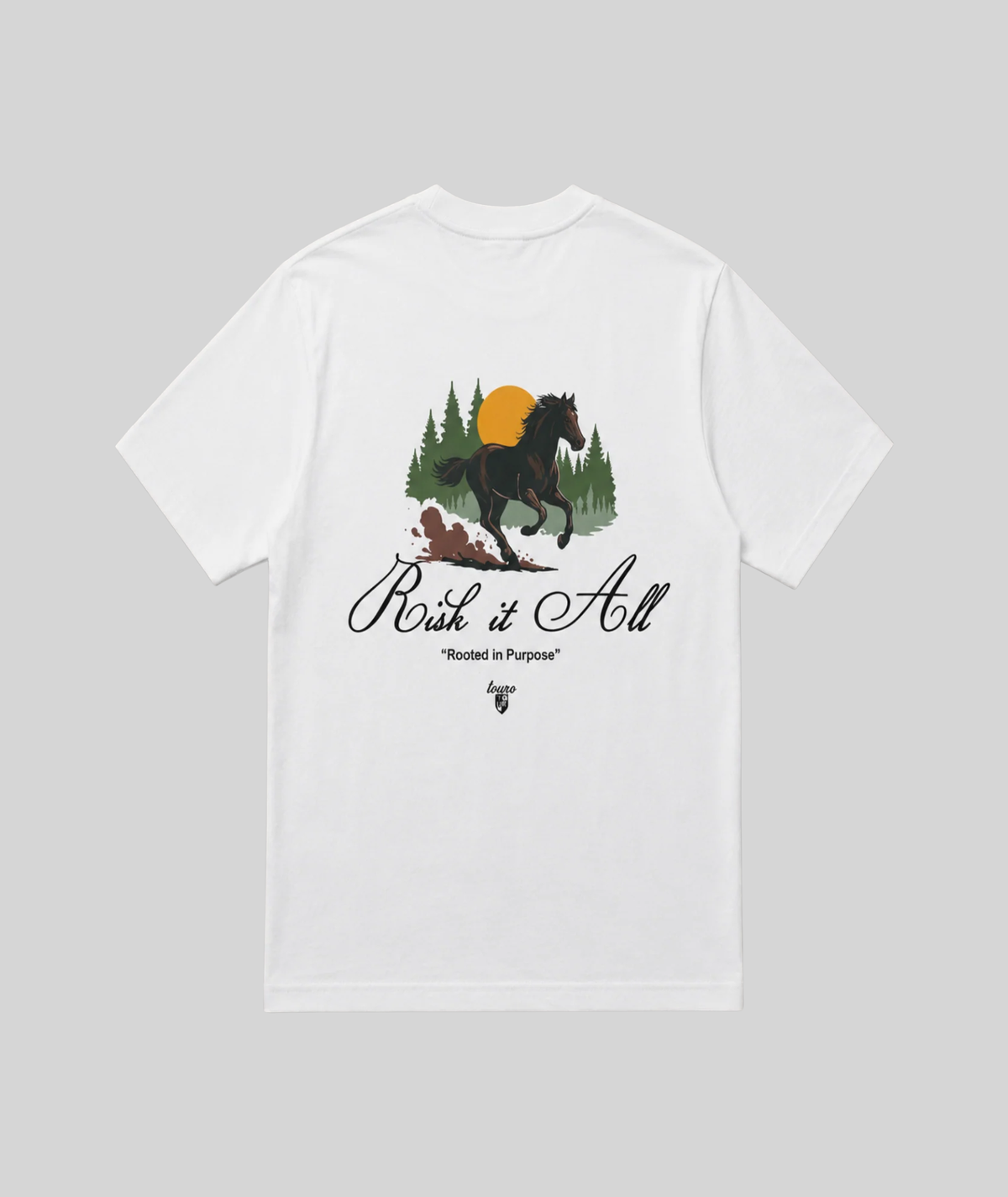 White Gallop T-Shirt-3