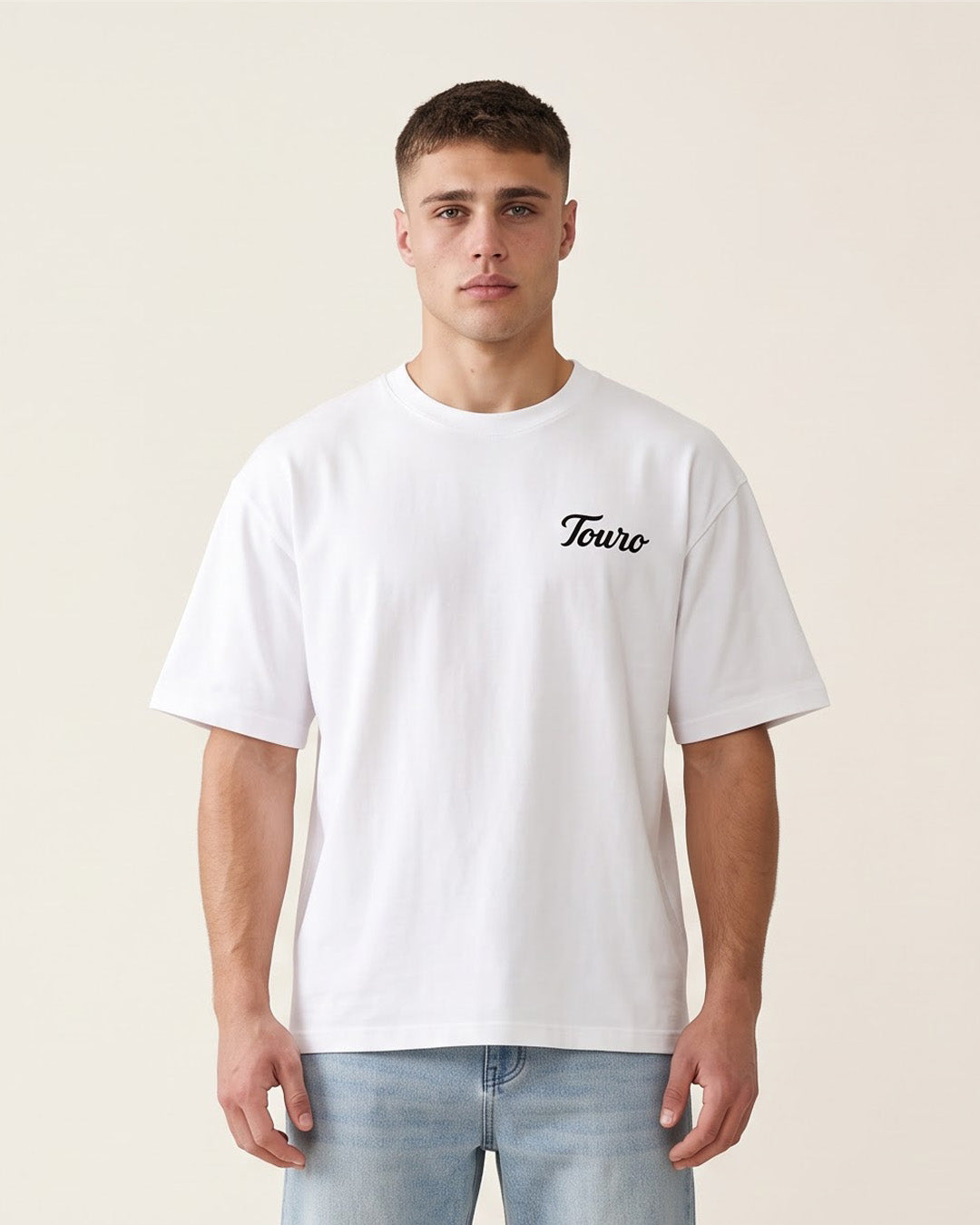 White Signature Tee-8