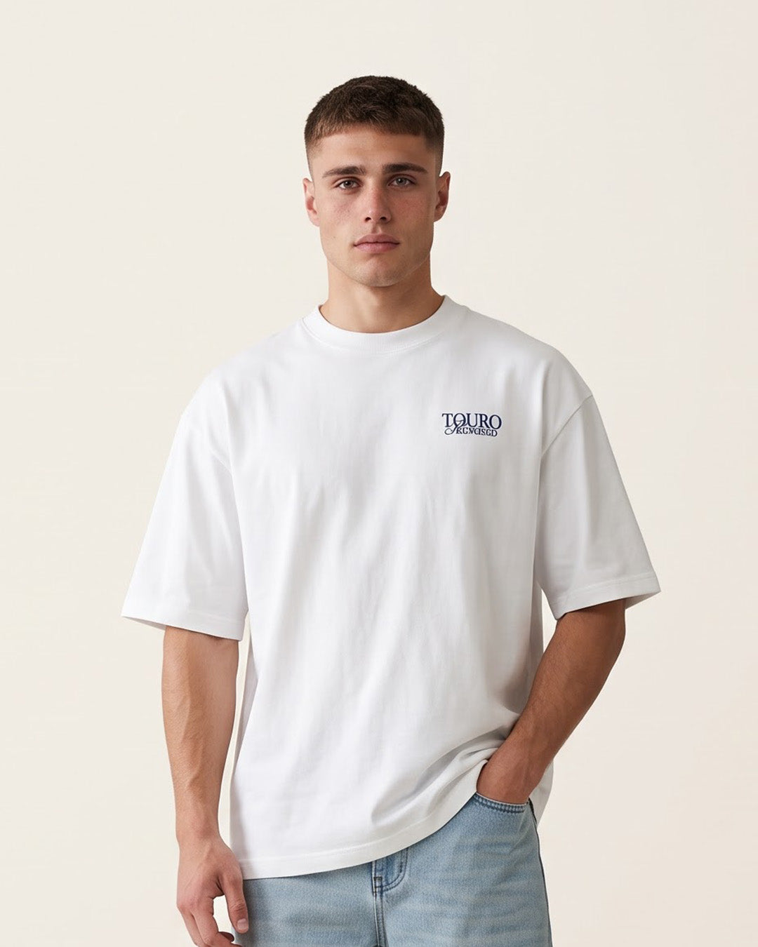 White Monaco Riviera Tee-8